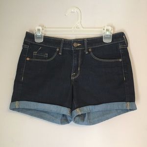 *DONATING* Mossimo Mid-Rise Dark Wash Denim Shorts